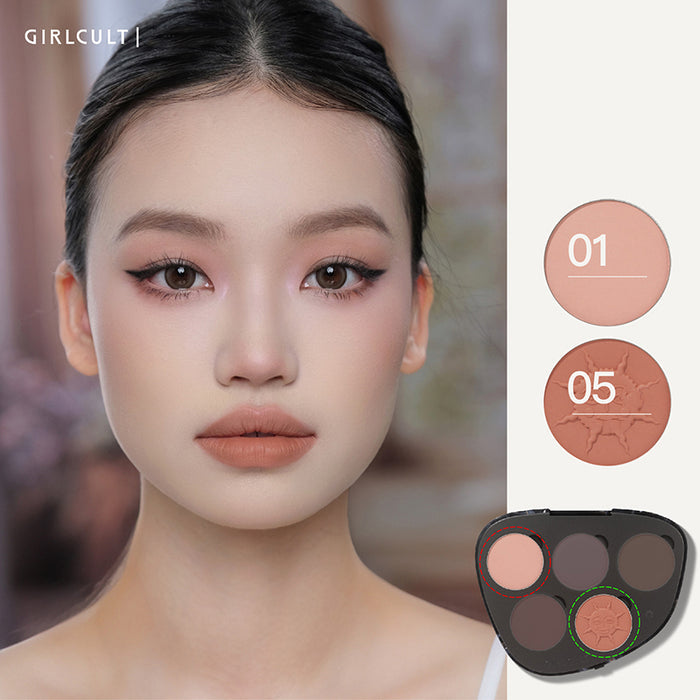 Girlcult Emotion Series Face Palette detail