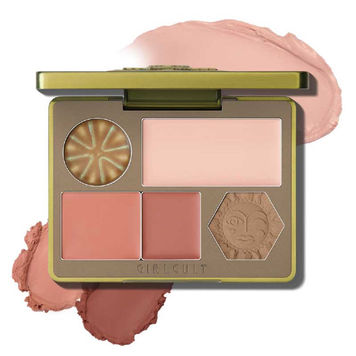 GlRLCULT Herbal Compendium Series All-in-One Face Palette style #02
