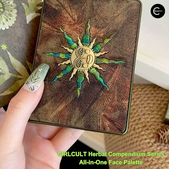 GlRLCULT Herbal Compendium Series All-in-One Face Palette style #02