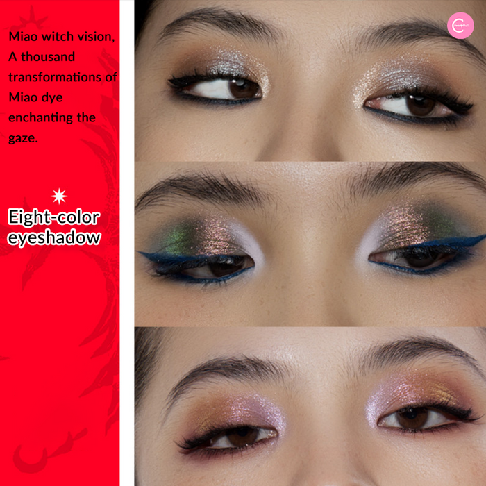 Girlcult Miao Witchcraft Series 8-Color Eyeshadow Palette detail