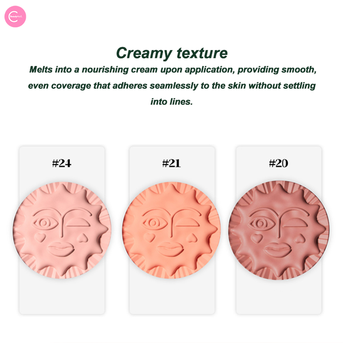 Girlcult Peaches Series Blush Cream detail