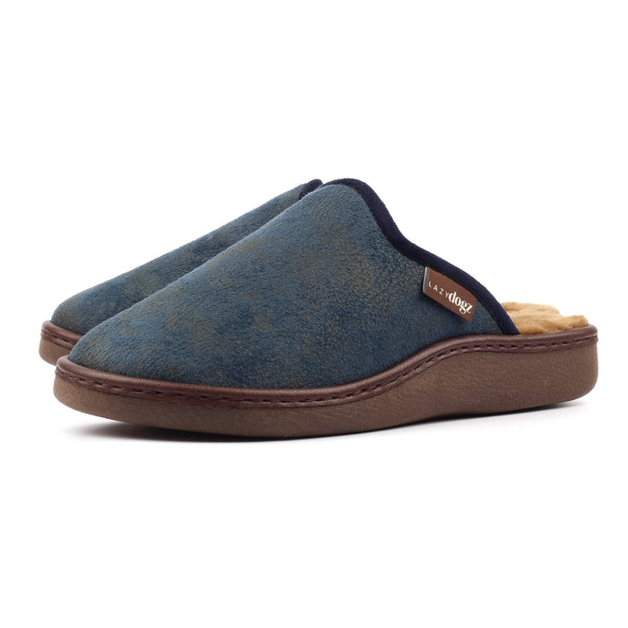 Glen II Navy Slipper