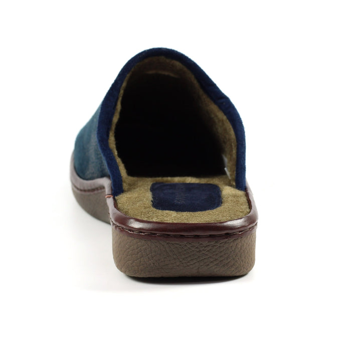 Glen Navy Mule Slipper
