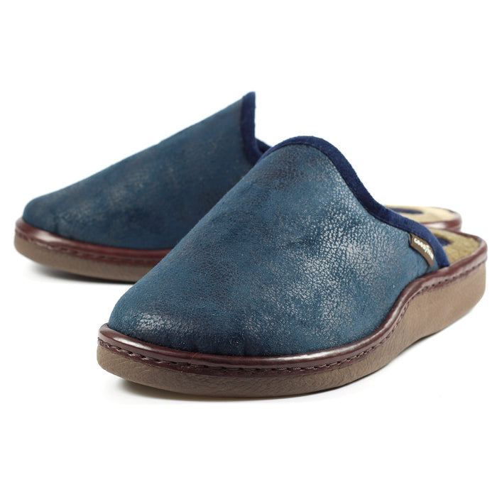Glen Navy Mule Slipper