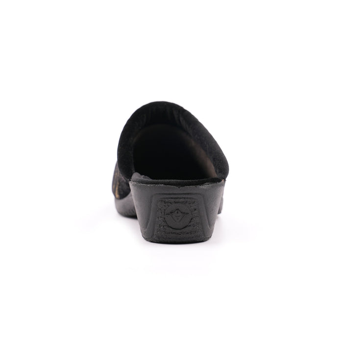 Glenda Black Slipper
