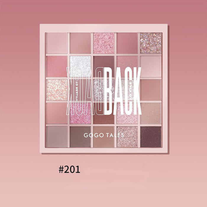 GOGOTALES 25 Color Matte Pearly Eyeshadow Palette 202