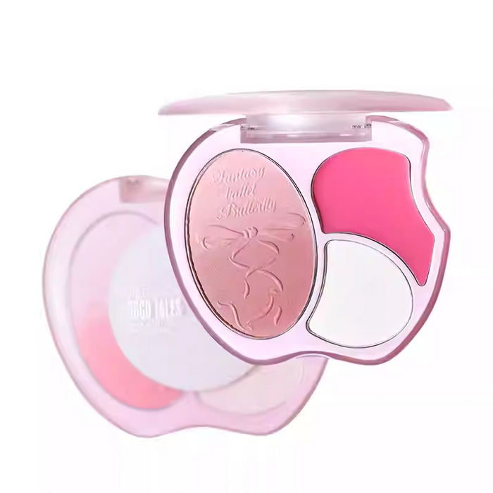 GOGOTALES Blush & Highlighter 3-in-1 Palette G01