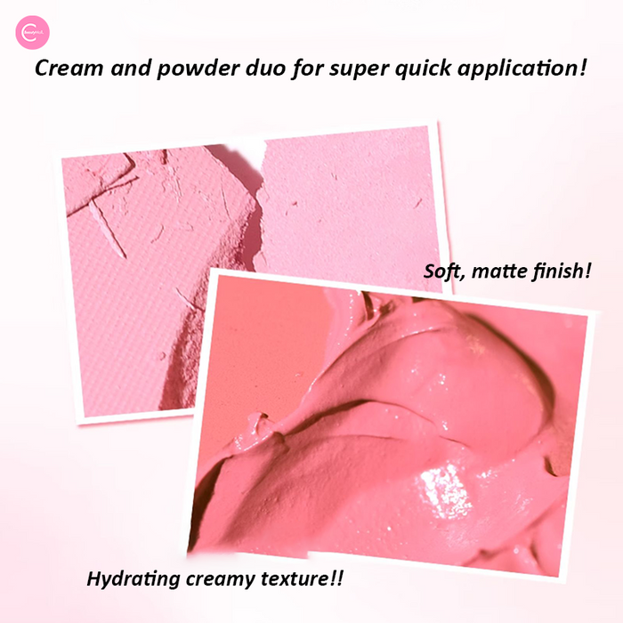 GOGOTALES Blush & Highlighter 3-in-1 Palette G04