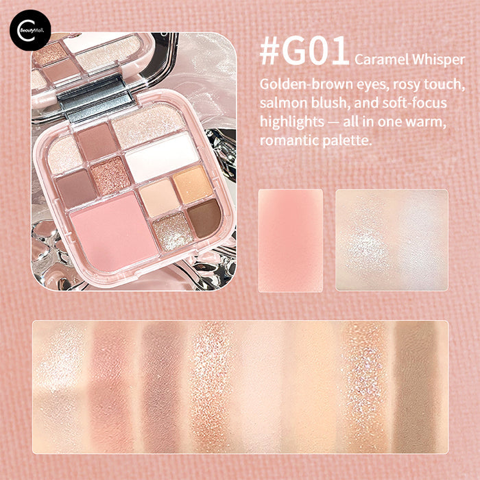 GOGOTALES Butterfly Veil All-in-One Face Palette detail