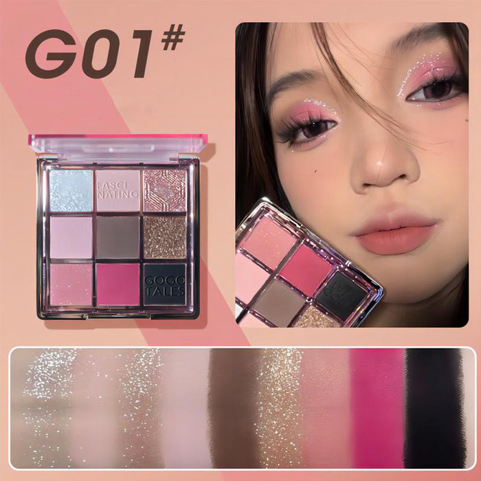 GOGOTALES Glass Nine-Pan Eyeshadow Palette G02