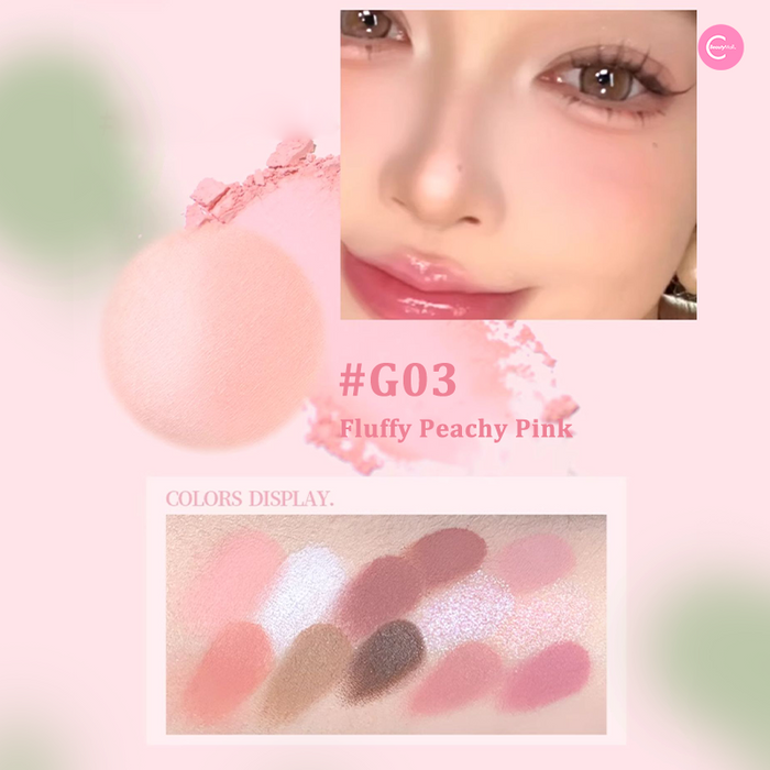 GOGOTALES "Love at First Blush" Multi-Function Palette detail