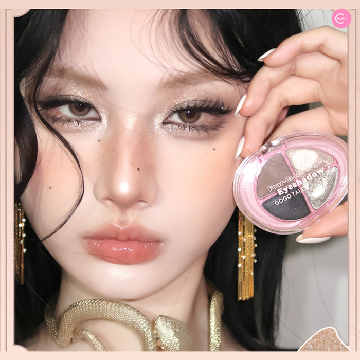 GOGOTALES Palm Treasure 4-Shade Eyeshadow Palette G03