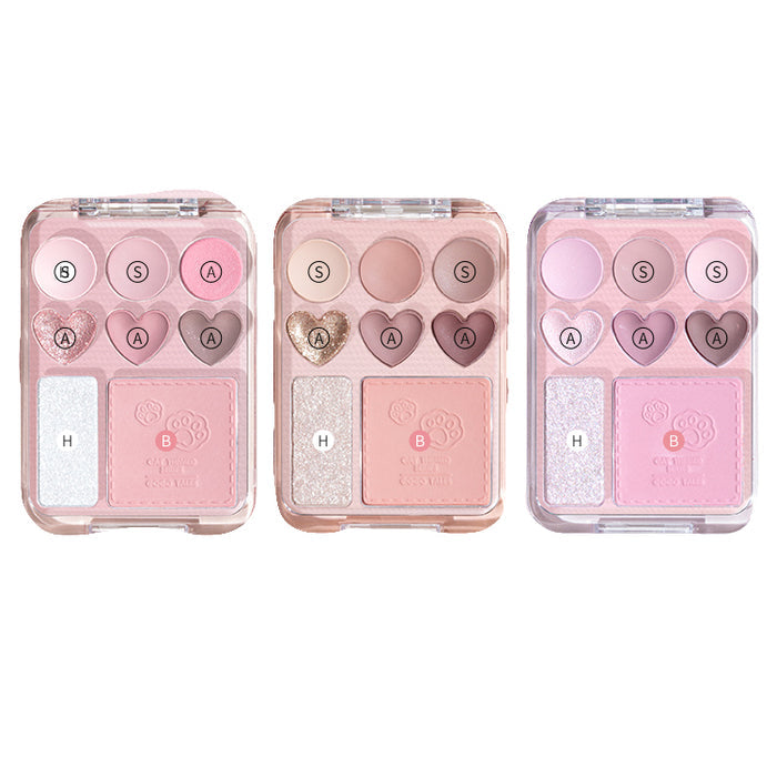 GOGOTALES Sweetheart Blush & Eyeshadow Palette G01
