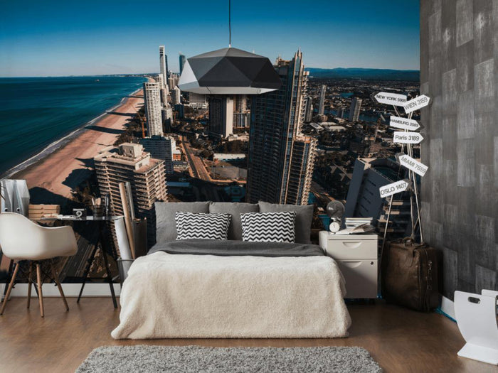 Gold Coast, Australia Wall Mural-Wall Mural-Eazywallz