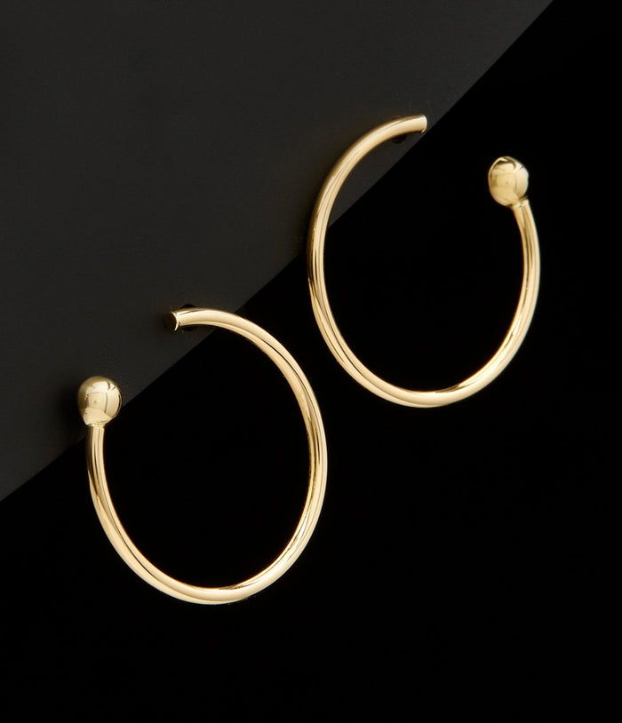 Gold Hoop Earrings