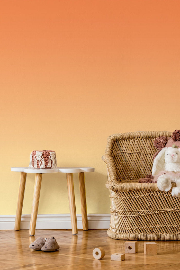 Golden Hour Wallpaper in a room
