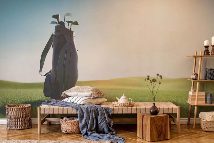 Golf Course Resort Wall Mural-Wall Mural-Eazywallz