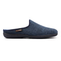 Graham Navy Mule Slipper