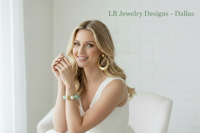Green Aventurine, Pearl & 22k Gold Vermeil Bracelet – Luxury Gemstone Bracelet
