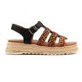 Gwyneth Black Sandal