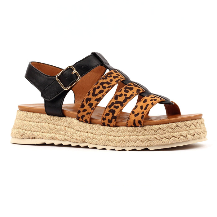 Gwyneth Black Sandal