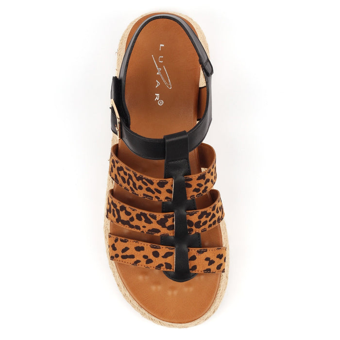 Gwyneth Black Sandal