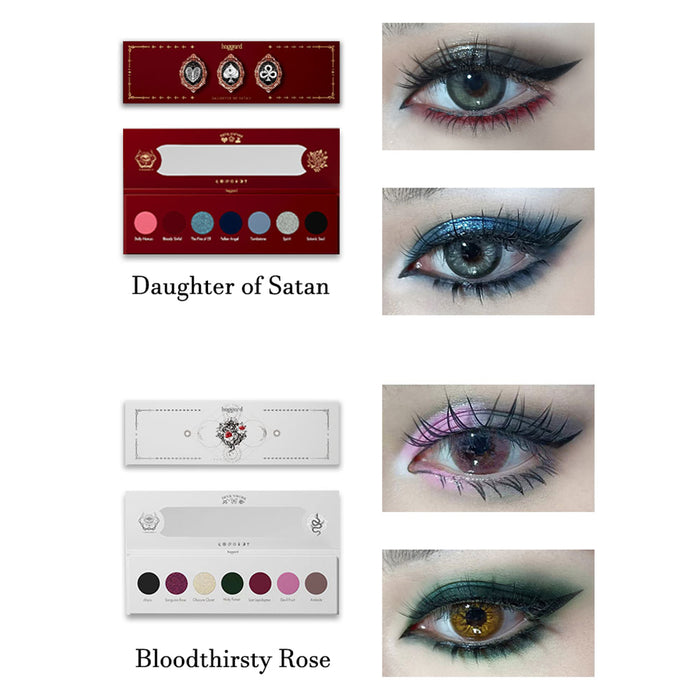HAGGARD luxury Eyeshadow Palette style DAUGHTER OF SATAN