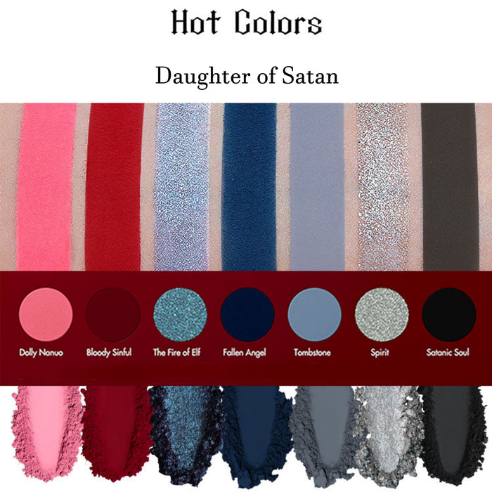HAGGARD luxury Eyeshadow Palette style DAUGHTER OF SATAN