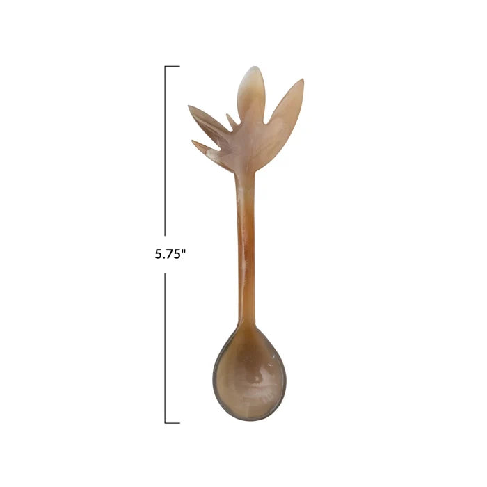 Hand-Carved Horn Spoon