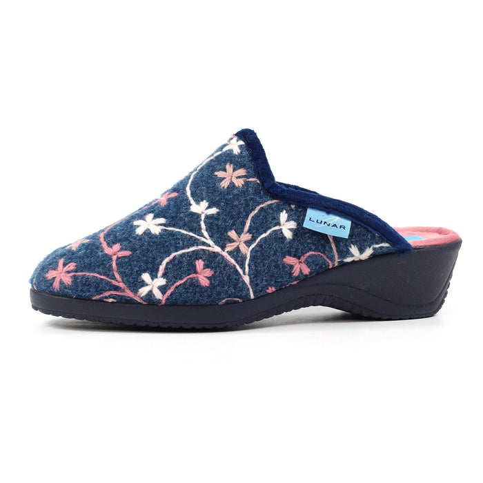 Harlow Blue Slipper