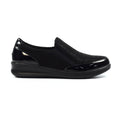Hattie Black Wedge Shoe