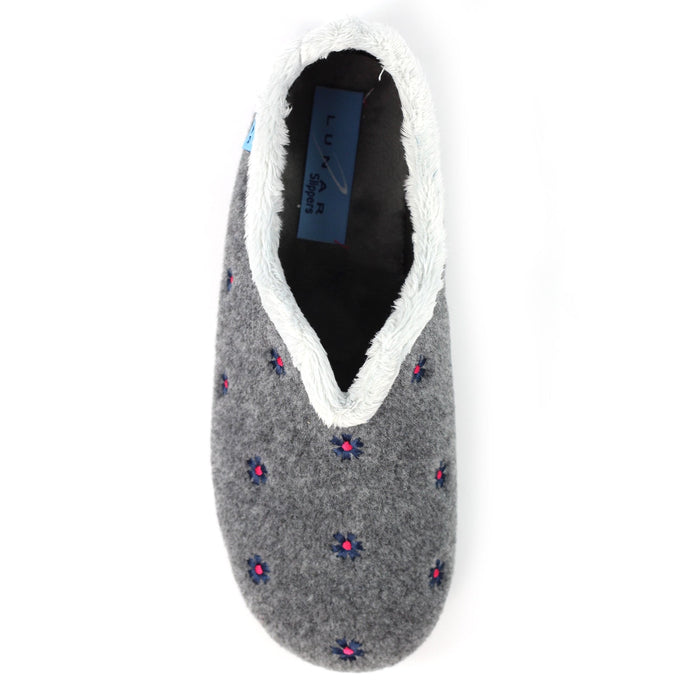 Havana Grey Slipper
