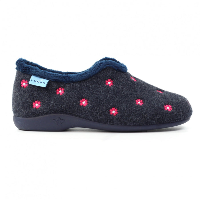 Havana Navy Slipper