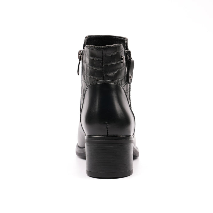 Hayley Black Ankle Boot