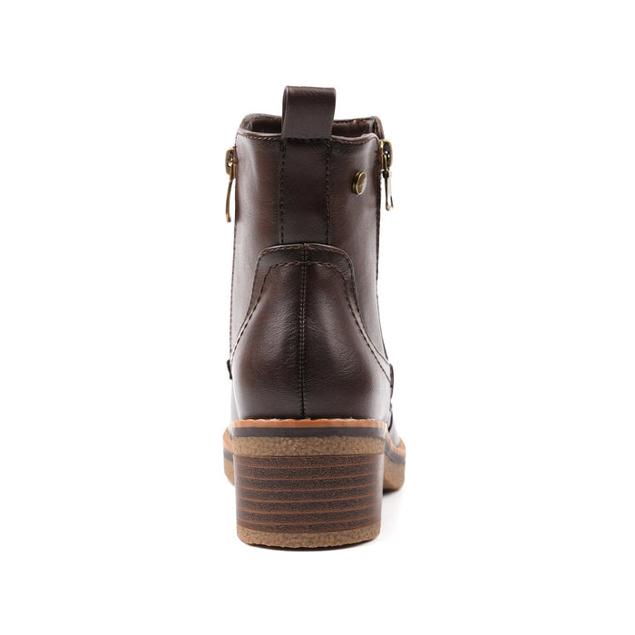 Heaven Brown Ankle Boot