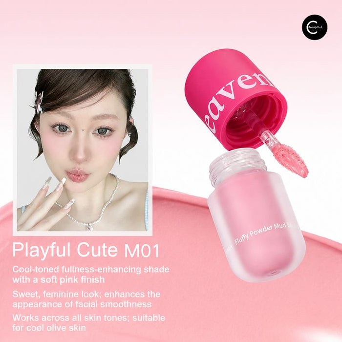 Heaven Pink Powder Velvet Blush Clay