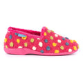 Helix Pink Polka Dot Slipper
