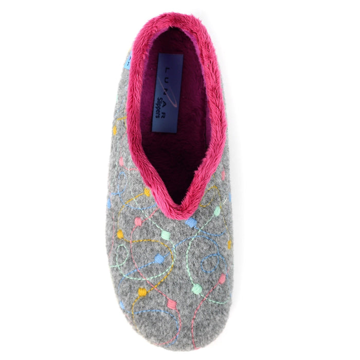 Helsinki Grey Slipper
