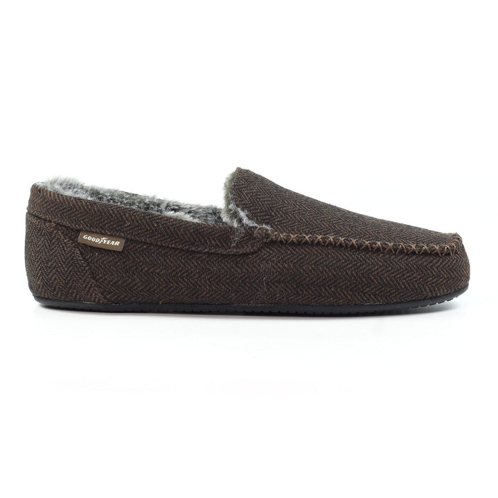 Hendrix Brown Slipper