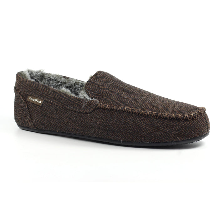 Hendrix Brown Slipper