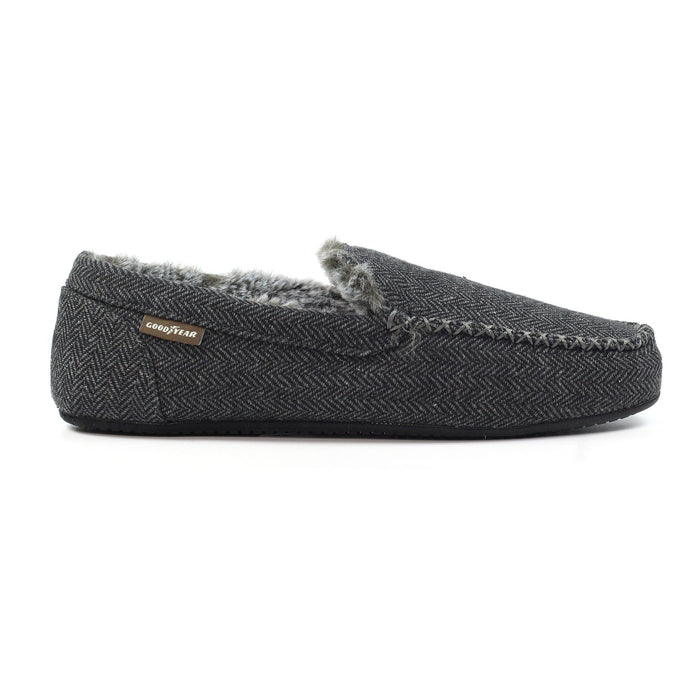 Hendrix Grey Slipper