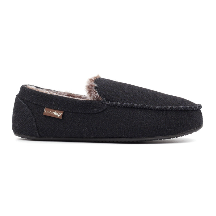 Hendrix II Navy Slipper