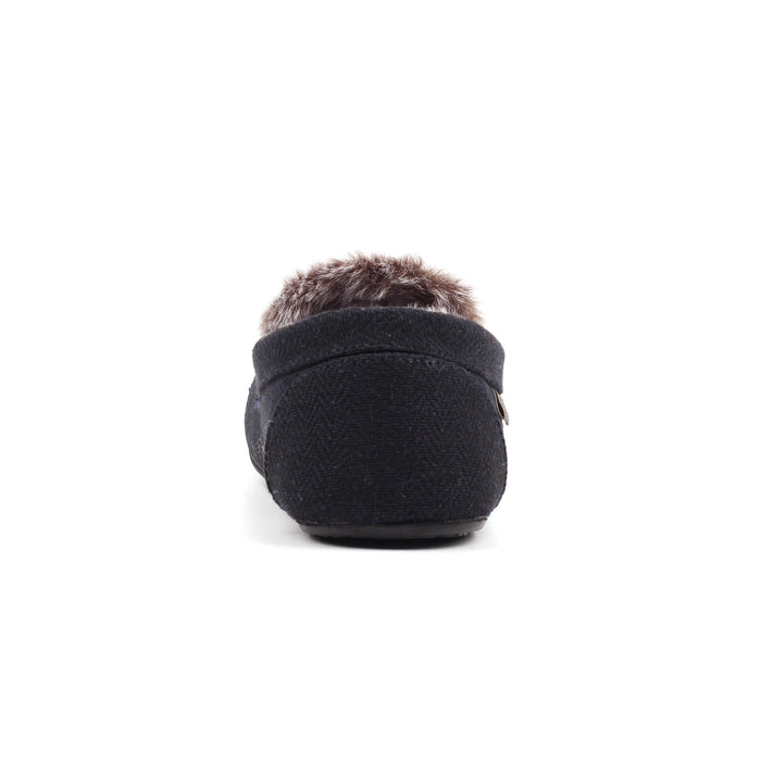 Hendrix II Navy Slipper