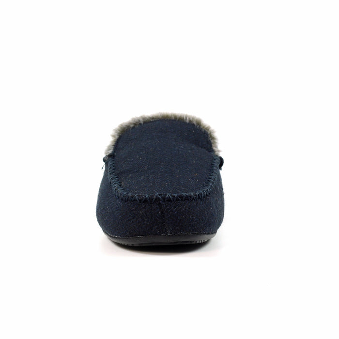 Hendrix Navy Slipper