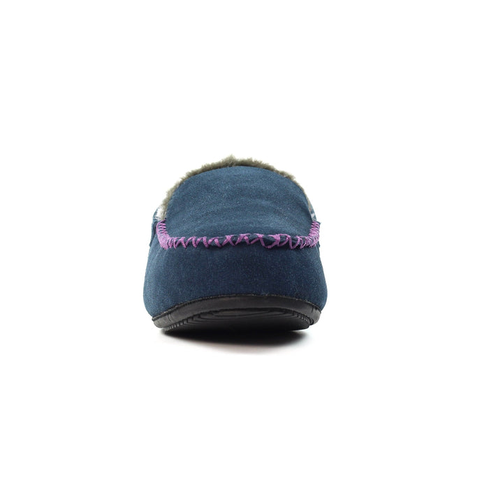 Henry Navy Slipper