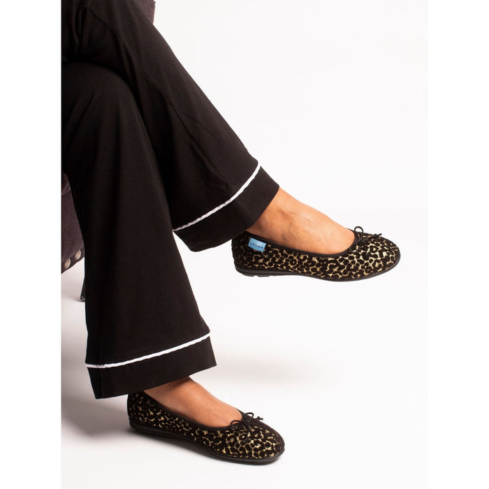 Hetty Black Pump Slipper