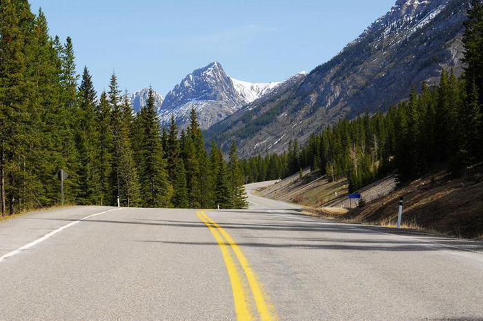 Highway to the Rocky mountains Wall Mural-Wall Mural-Eazywallz
