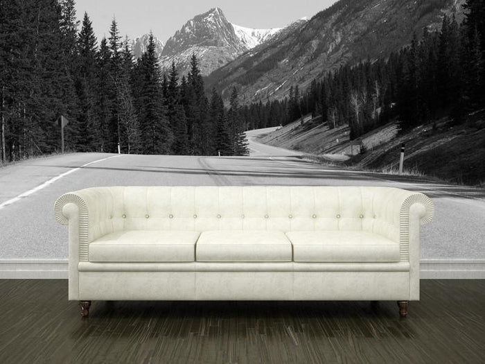 Highway to the Rocky mountains Wall Mural-Wall Mural-Eazywallz