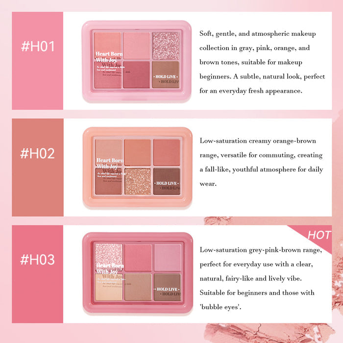 HOLD LIVE Cloudy Blush Eyeshadow H03
