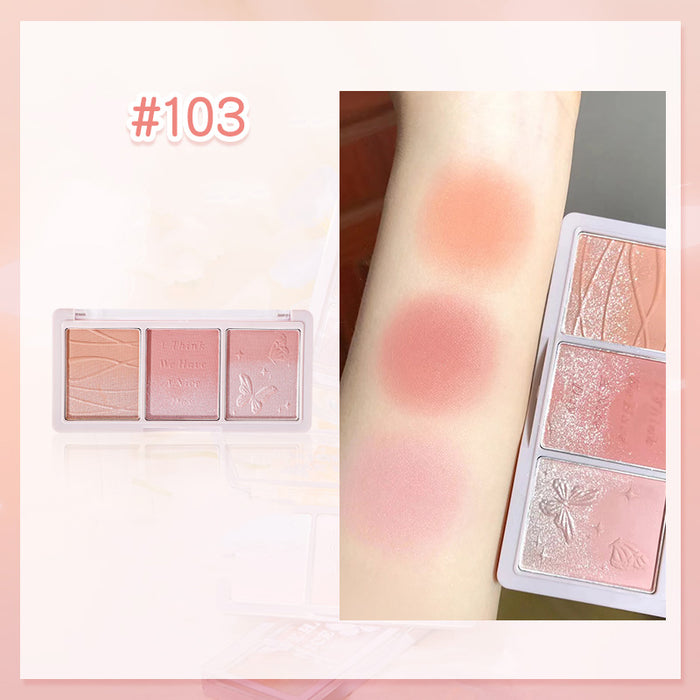 HOLD LIVE Enchanted Garden Tri-Color Blush & Eyeshadow 104